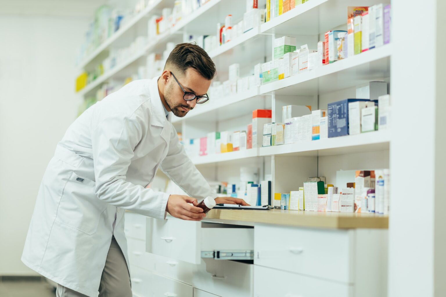 Pharmacist at Work