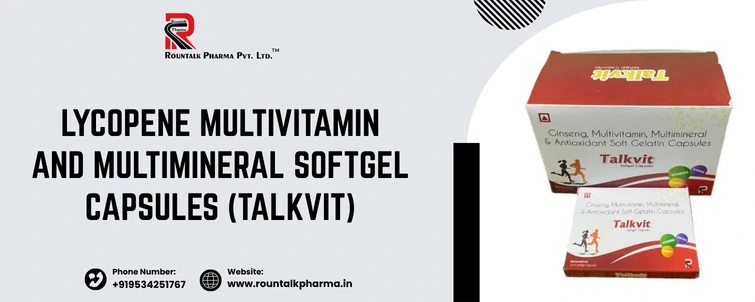 Lycopene Multivitamin and Multimineral Softgel Capsules