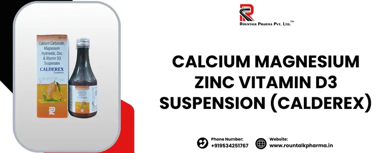 Calcium Magnesium Zinc Vitamin D3 Suspension 